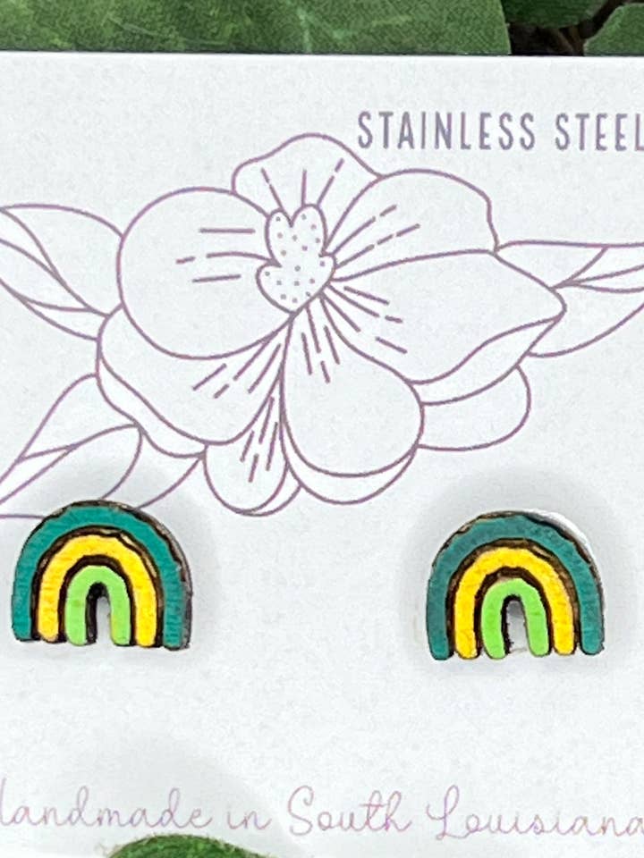 How To Catch A Leprechaun Stud Earrings for wholesale by Geaux Magnolia