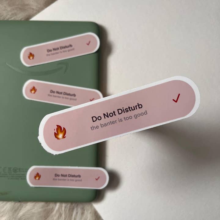 Jessi's Messes - Wholesale Sticker - good banter kindle sticker6