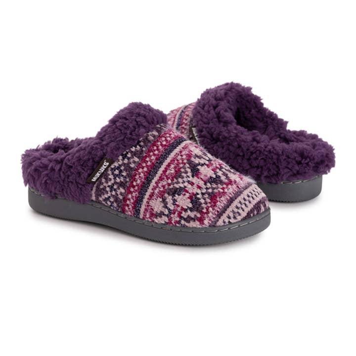 Muk Luks - Wholesale Slippers - Women's - MUK LUKS Women's Suzanne Clog Slipper9