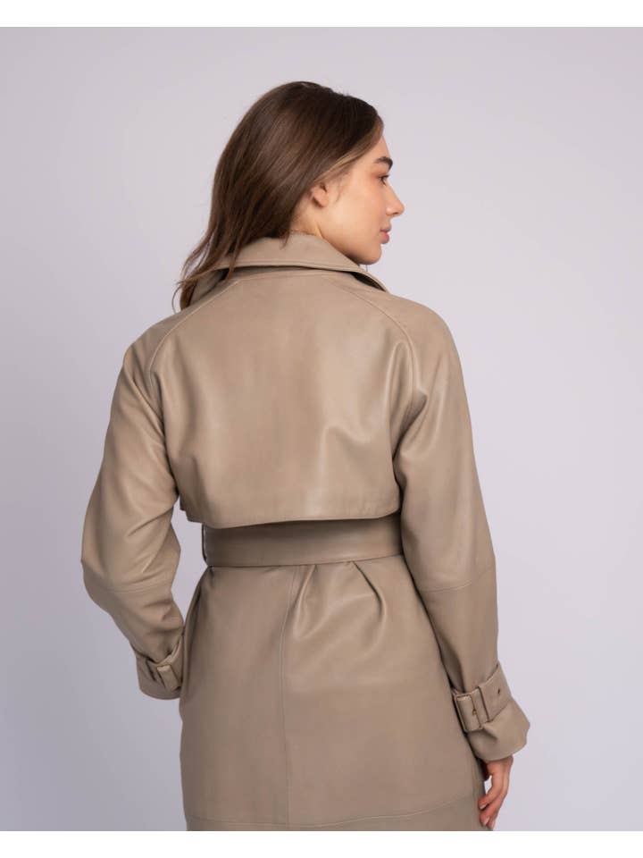 Amsterdam Heritage Leather Belts, Bags, Jackets & Apparel - Wholesale Leather Jacket - Women's - Venice | Leather Trench Coat