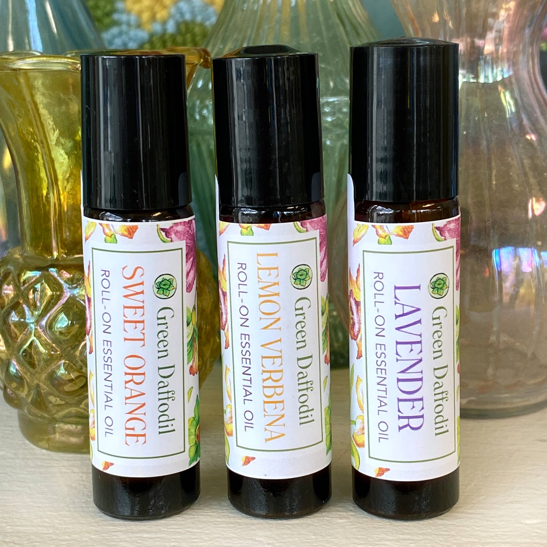 Green Daffodil Bath & Body - Wholesale Essential Oil Roll-On - Sweet Orange Roll-On Essential Oil Bottle Aromatherapy4