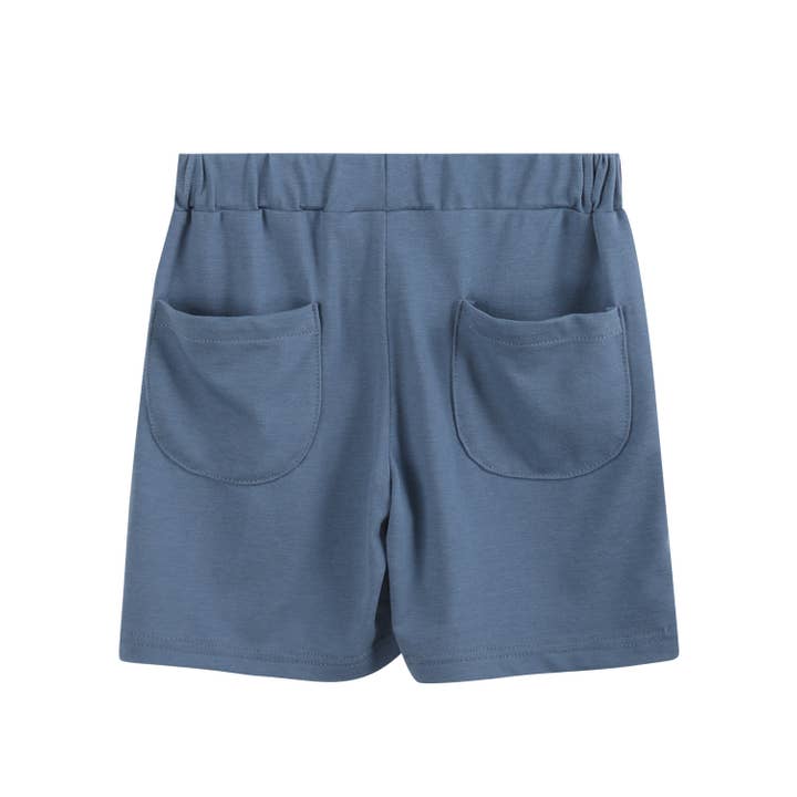 Lil Cactus – wholesale Shorts - Barn – Mörkblå Pojkgräsandshorts1