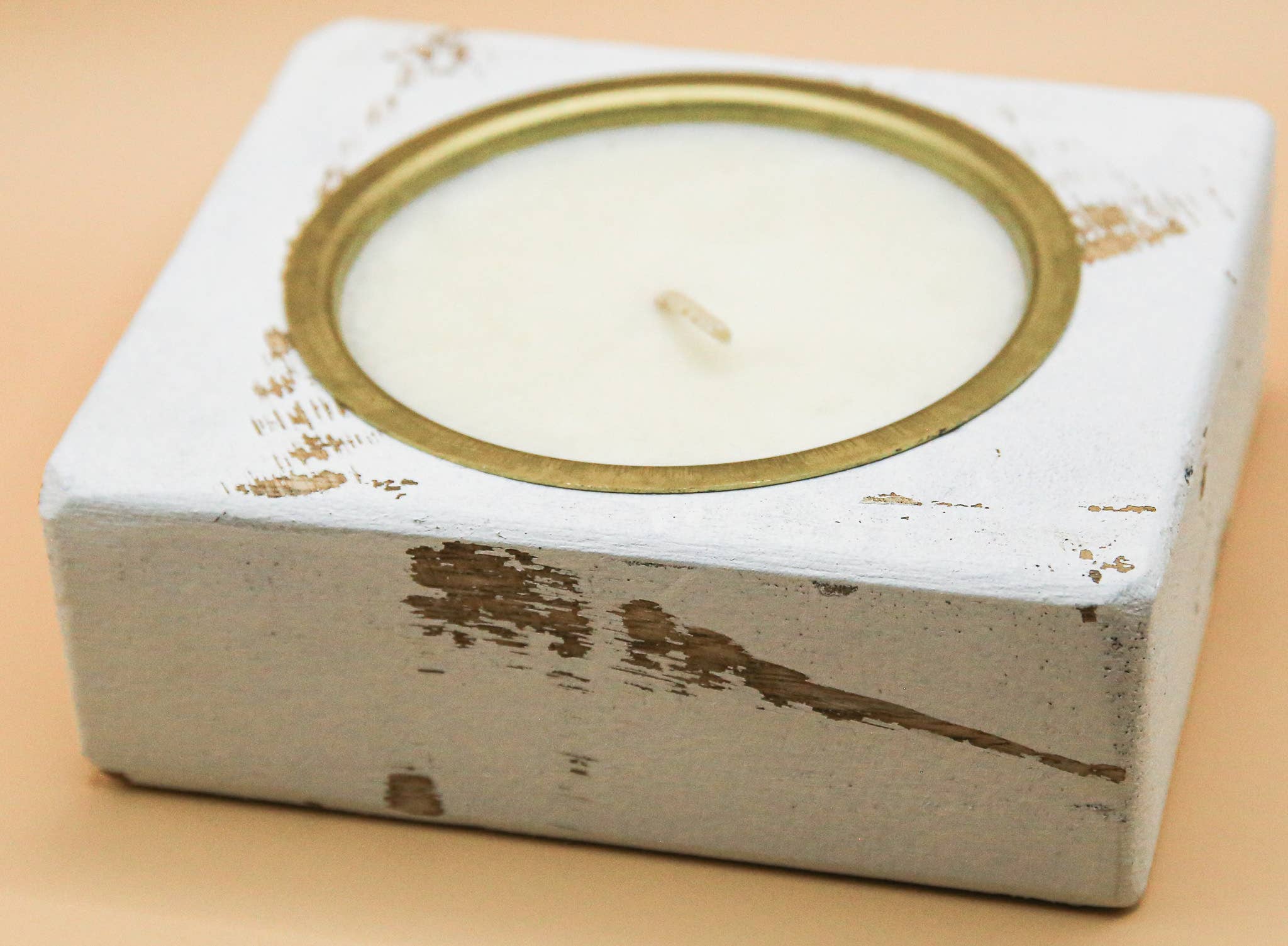 Forever Green Art - Wholesale Jar/Filled Candle - 100% Soy Wood Cheese Mold  Hand Poured Candle  - 1 Hole3