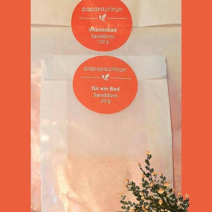papaya.pflege - Wholesale Bath Soak/Milk - vitamin bath, sea buckthorn