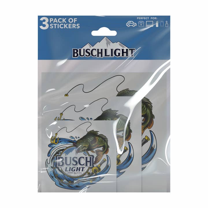 Smithco Distributing - Wholesale Phone & Laptop Stickers - Busch Light Decal - Beer Stickers, Busch Light Stickers9