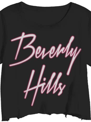 Beverly Hills Logo Crop for wholesale by Prince Peter Collection