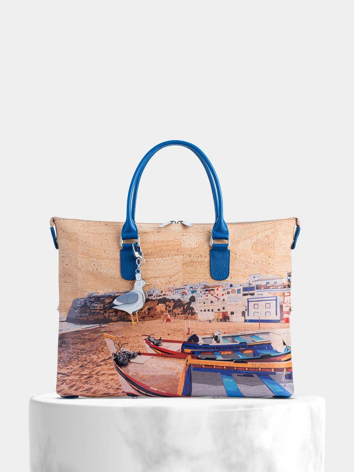 3-in-1 Kurken Handtas Nazaré voor wholesale door StudioCork