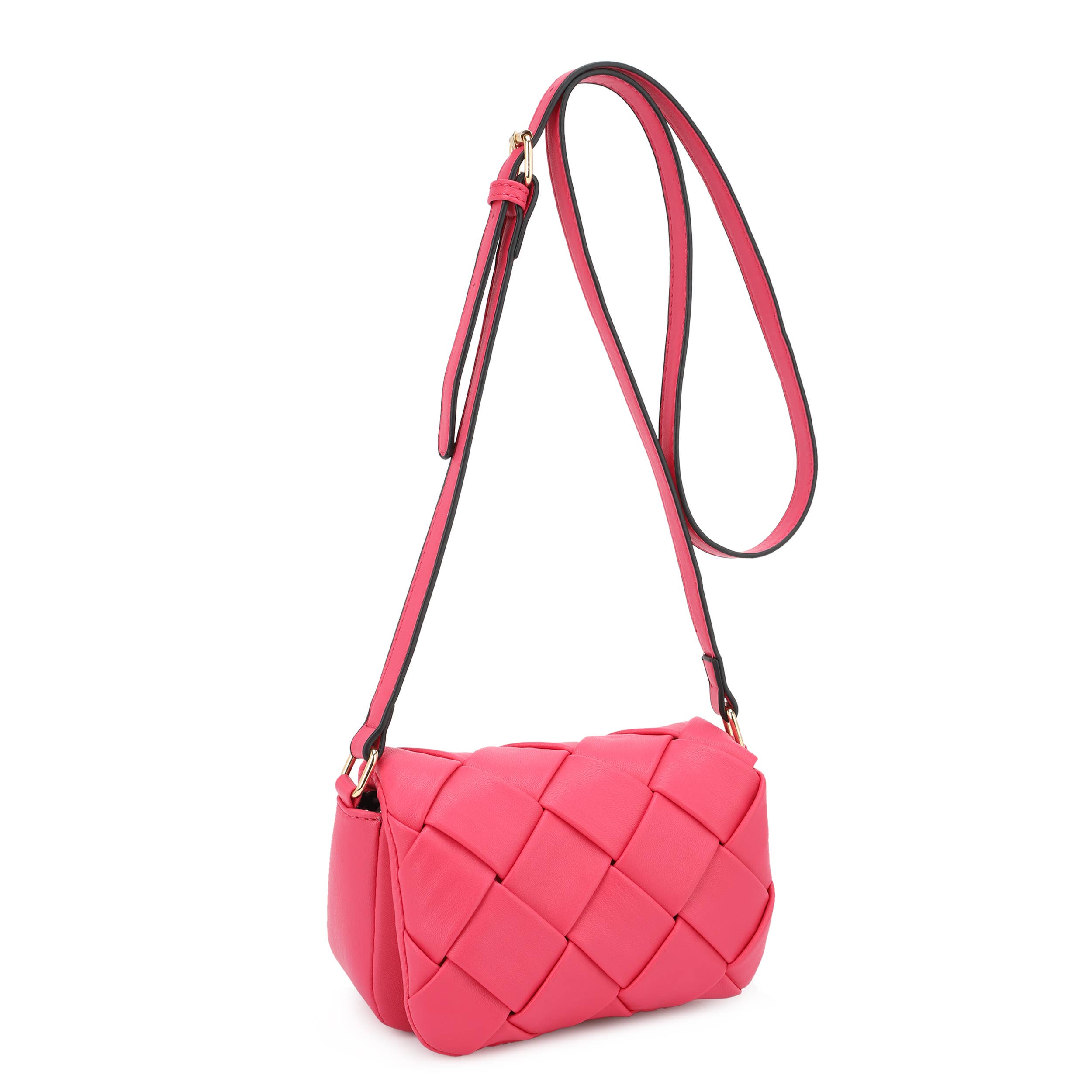 KAYLA+AVA - Wholesale Crossbody Bag - Women's - Emily Mini Woven Flap Crossbody Bag4