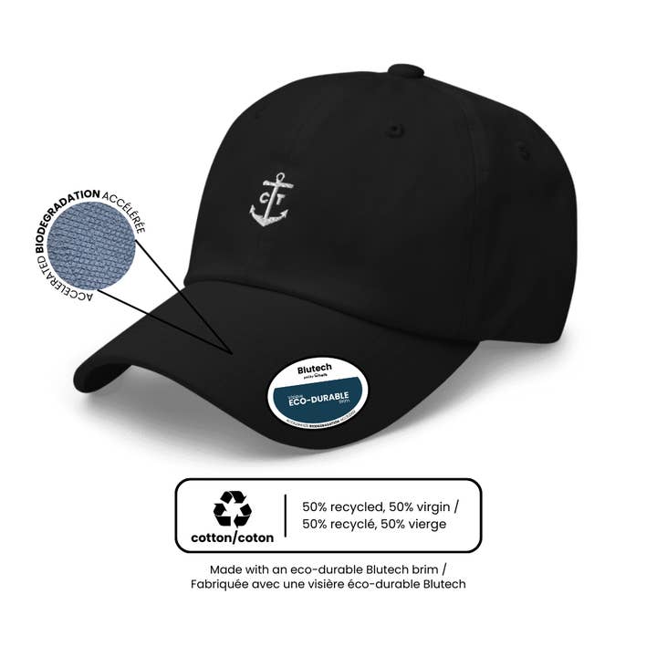 Whelk Goods - Wholesale Baseball Cap - Unisex - Heritage Anchor Cap