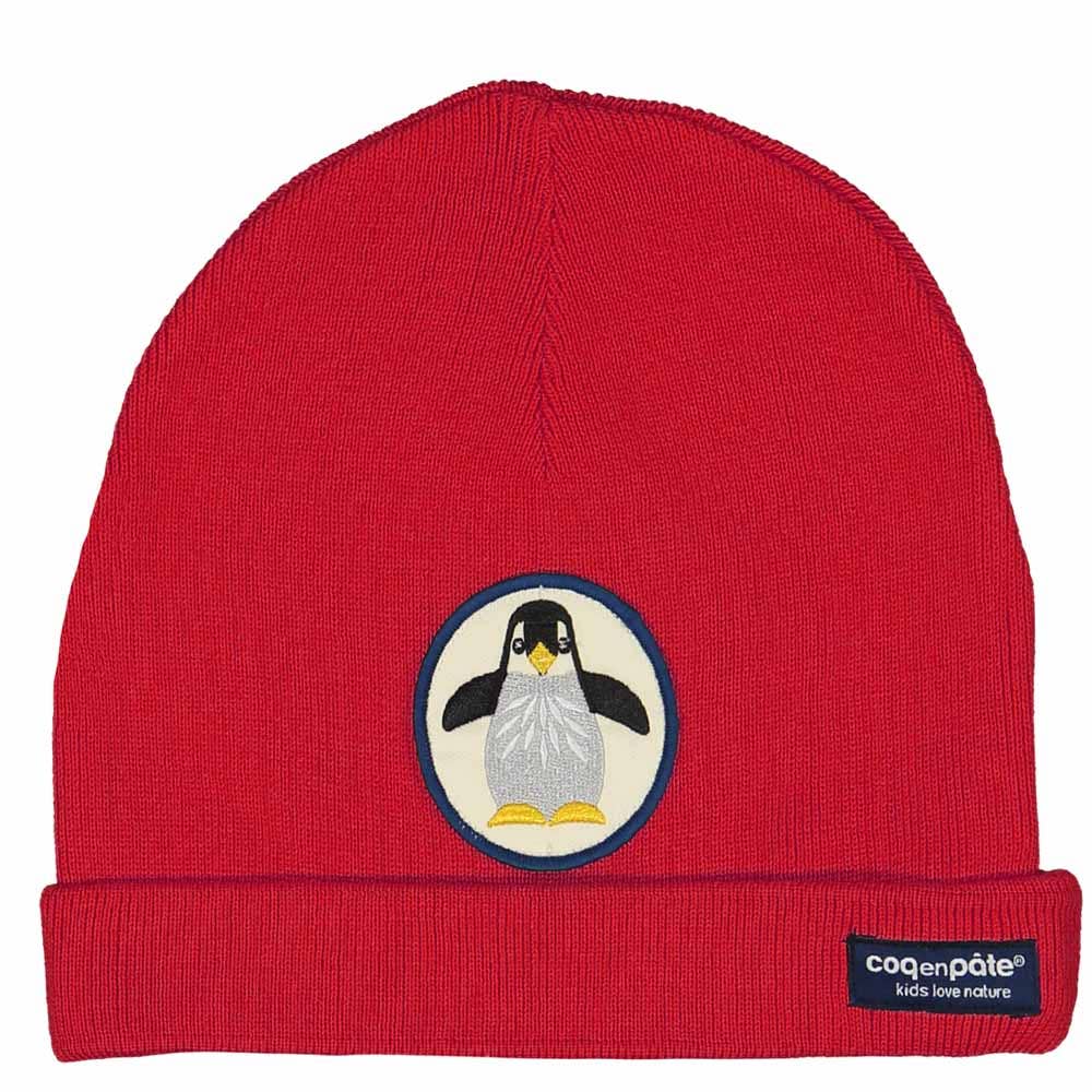 Coq En Pate - Wholesale Beanie - Kids - Children's Knit Hat, Organic Cotton - Penguin11