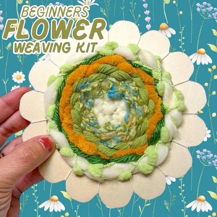 Emily Bennett Studio - Wholesale DIY Craft Kit - Beginners DIY Flower Weaving Kit3