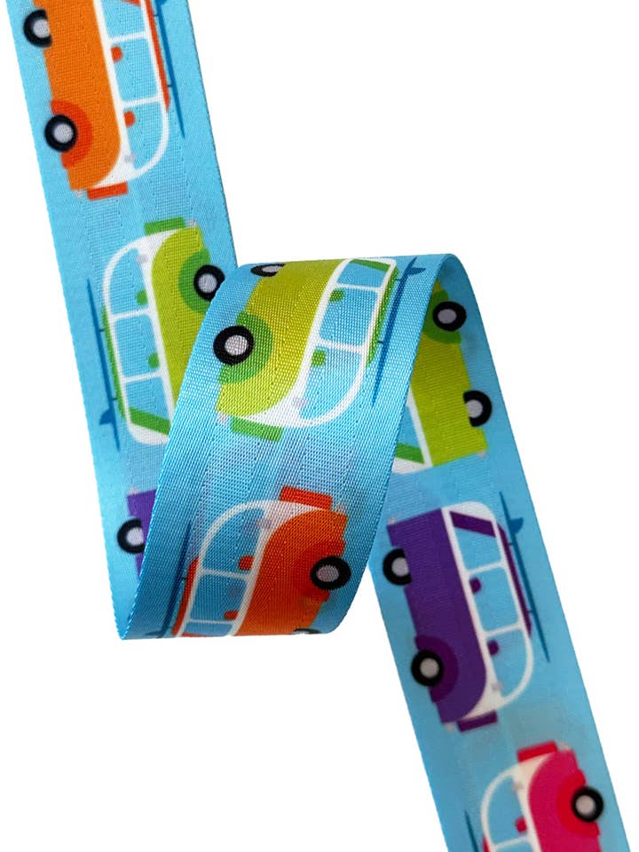 Cruisin' - Rotolo di fettuccia con manico da 2 pollici, 12 yard per la vendita all'ingrosso da parte di Sassafras Lane Designs