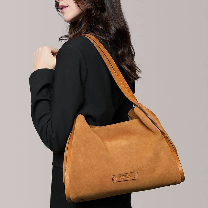 American Leather Co – Sacola - Mulher por atacado – Saco Triplo de Entrada Auburn18