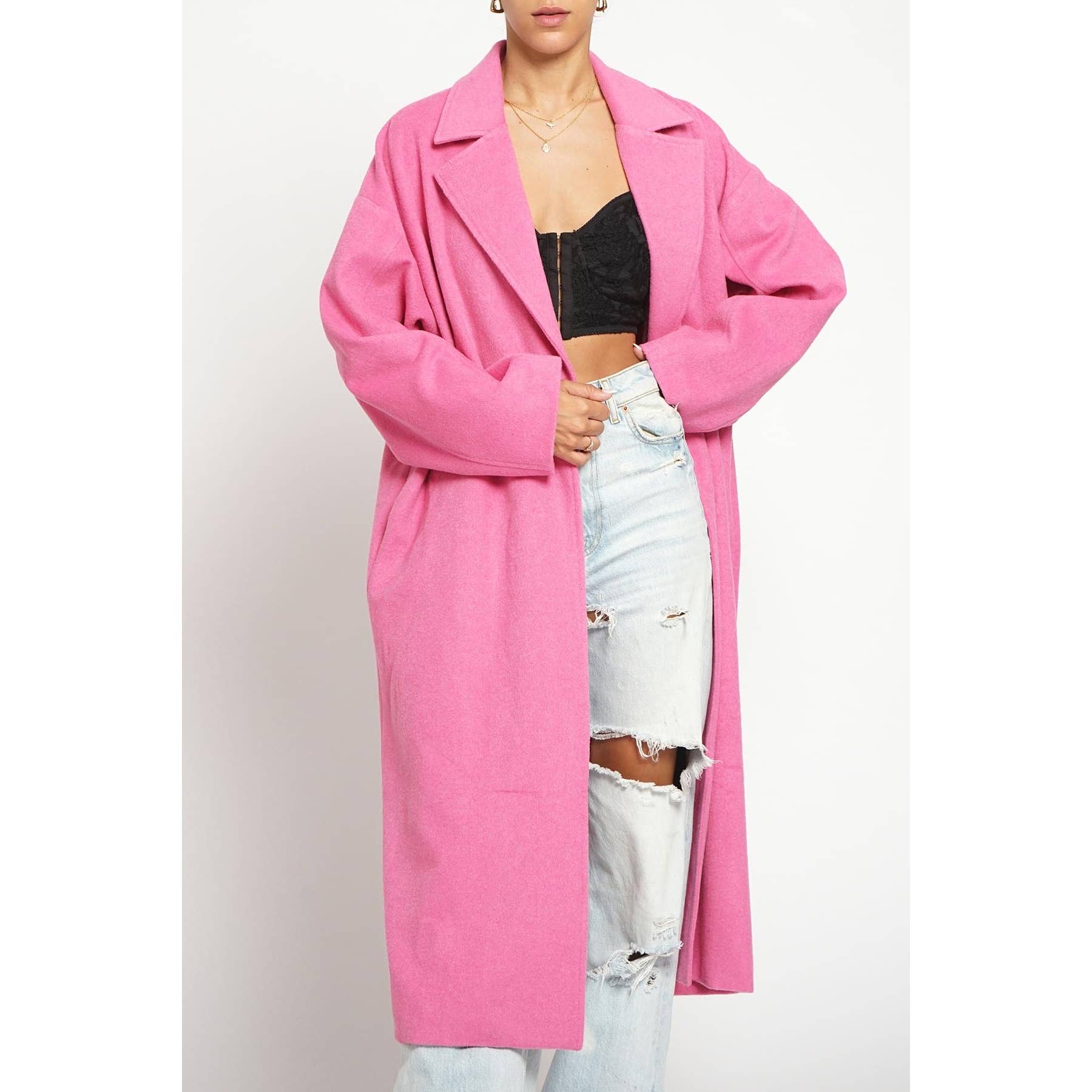 Sans Souci - Vendita all'ingrosso Cappotto - Donna - CAPPOTTO OVERSIZE IN MISTO LANA4