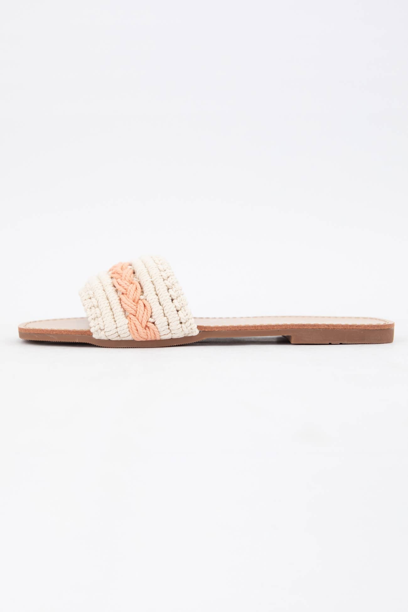 CCOCCI - Wholesale Sandals - Women's - WEEKLY DEAL COLOR LINE MACRAME BRAIDS UPPER SANDAL3