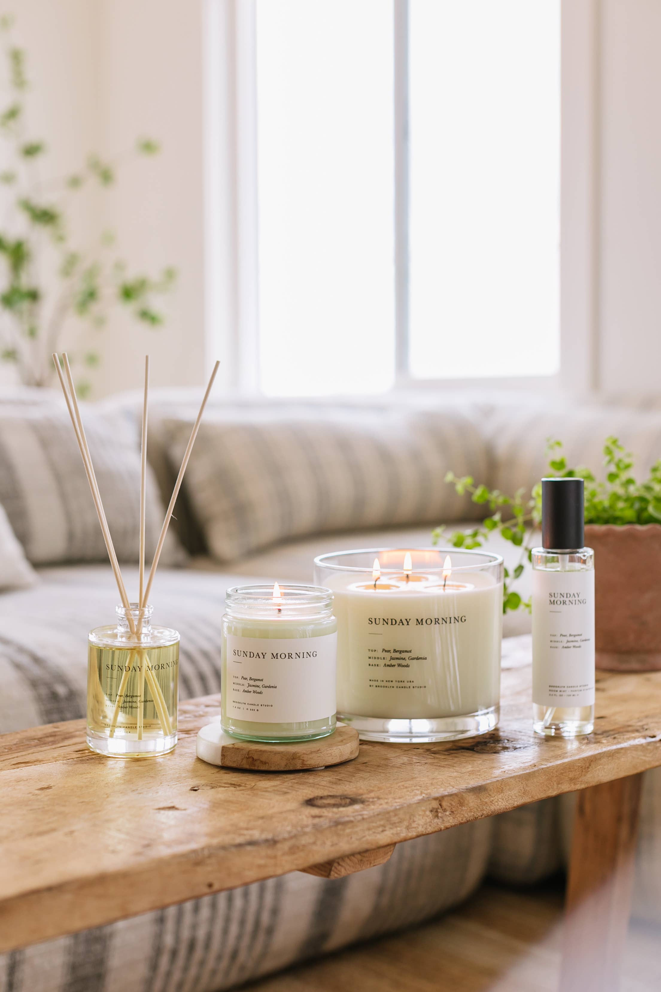 Brooklyn Candle Studio - Wholesale Reed Diffuser - Sunday Morning Reed Diffuser3