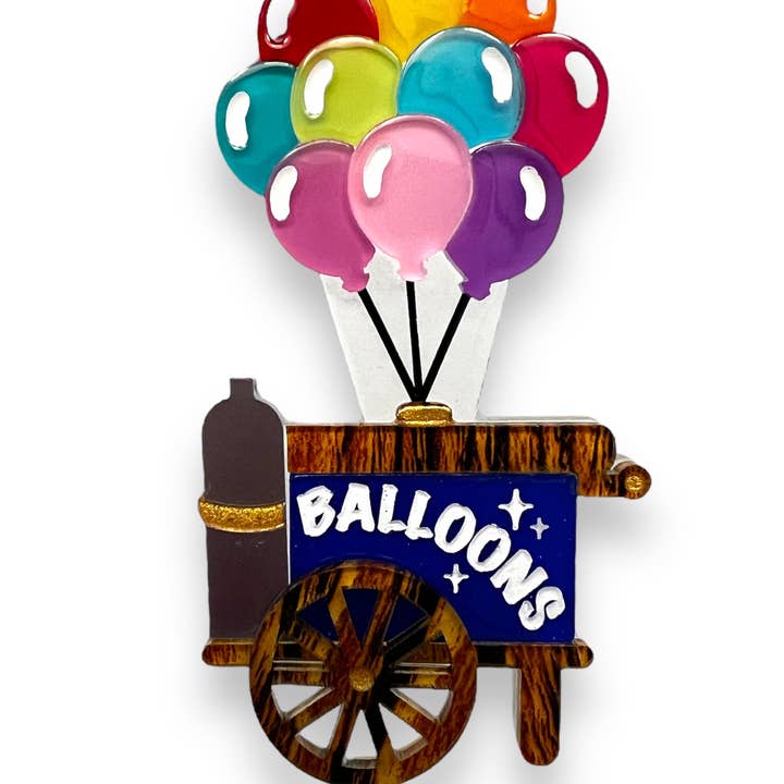 Chariot à ballons Funfair de Makokot x Lipstick & Chrome pour la vente par Lipstick & Chrome