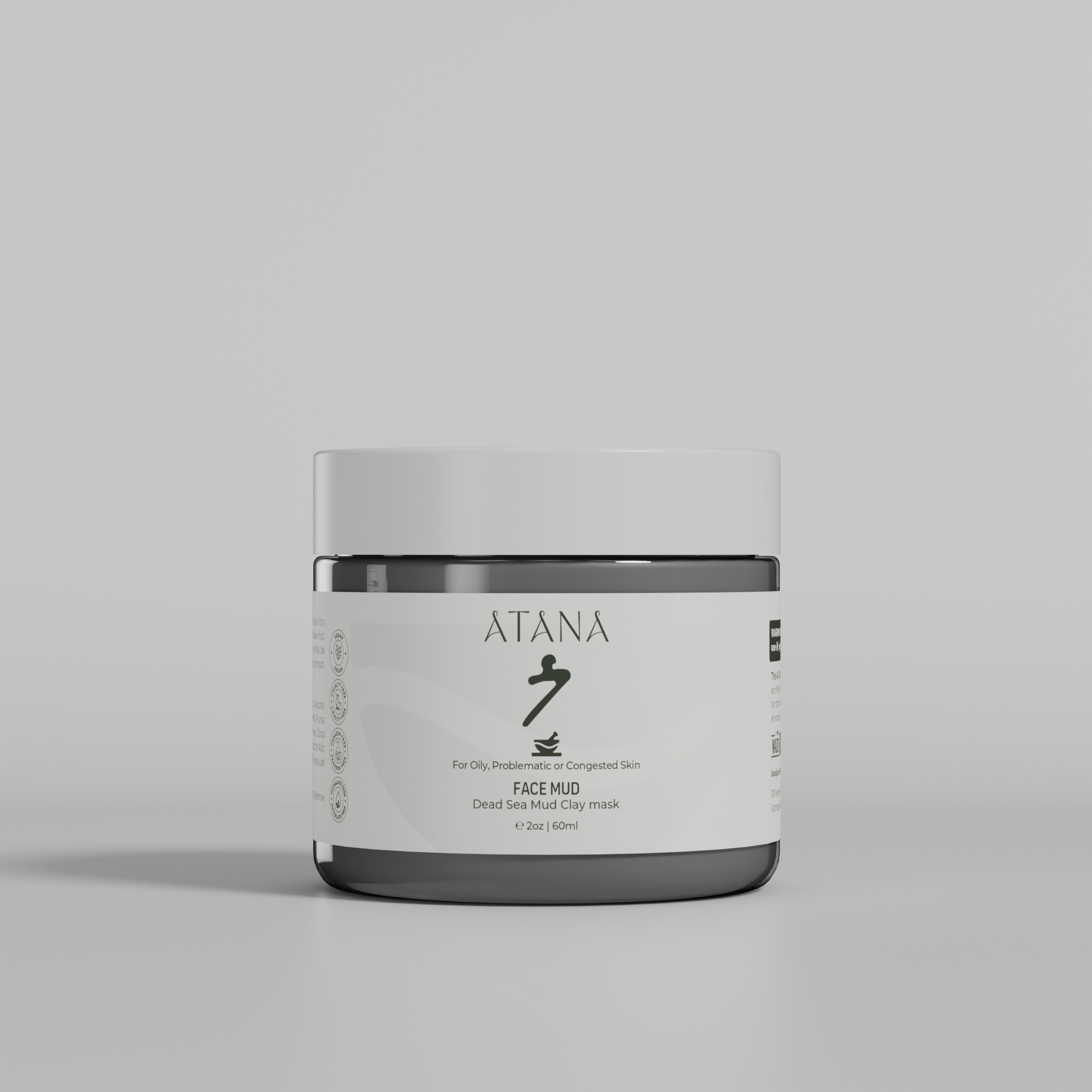 ATANA HEAD SPA, LLC - Wholesale Gezichtsmasker - Gezichtsmasker: Dode Zee modder kleimasker0