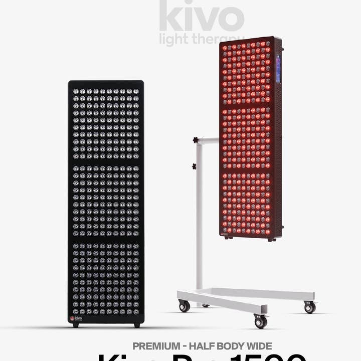 Kivo Pro 1500 – Premium stort panel för röd ljusterapi för wholesale av Kivo Red Light Therapy