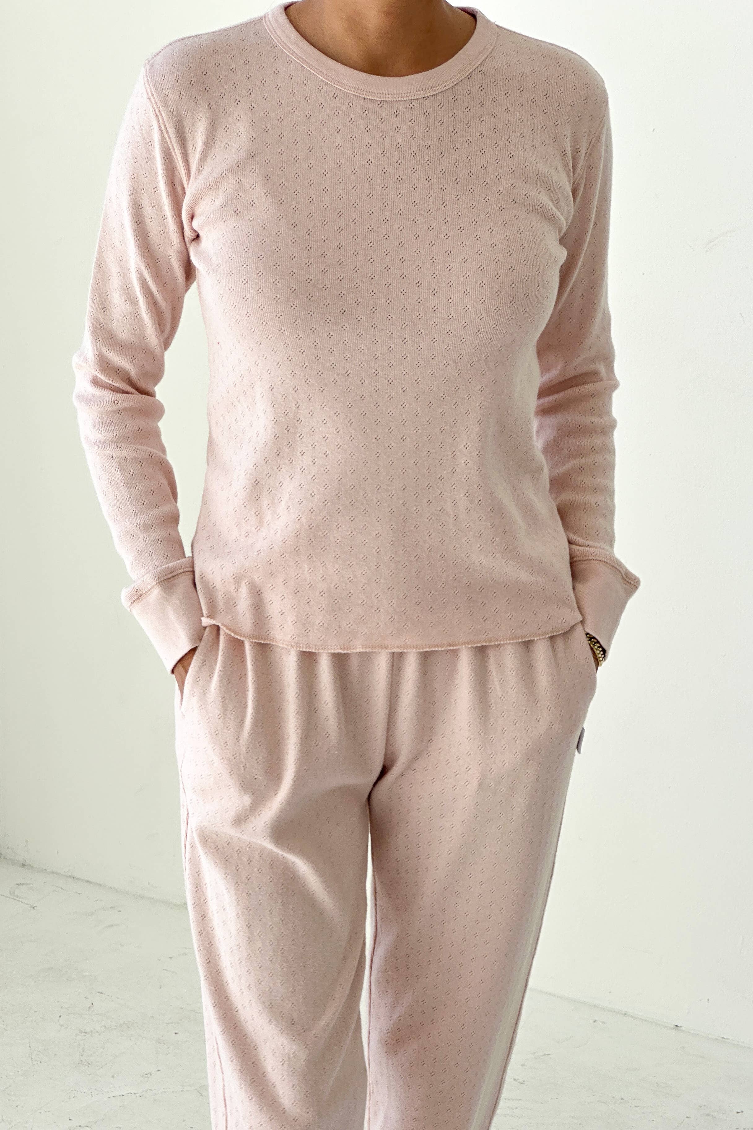 Le Bon Shoppe - Vendita all'ingrosso Maglietta - Donna - Maglietta Fondamentale Pointelle (2S-2M-1L)27