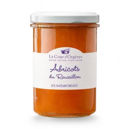 Apricot jam from Roussillon 250g for wholesale by La Cour d'Orgères