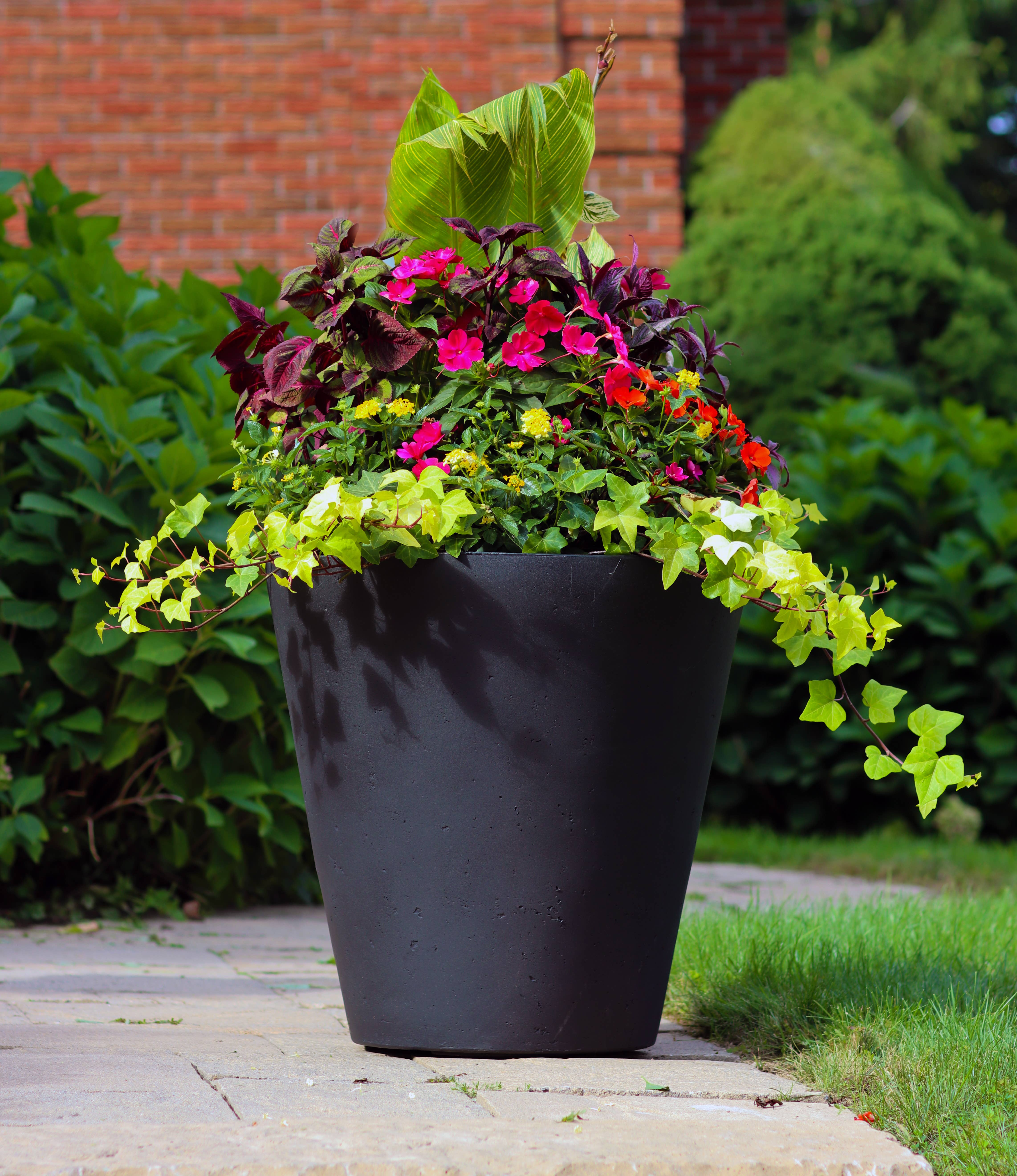 Algreen - Wholesale Plant Pot - 20" Crete Self Watering with Top Fill Port