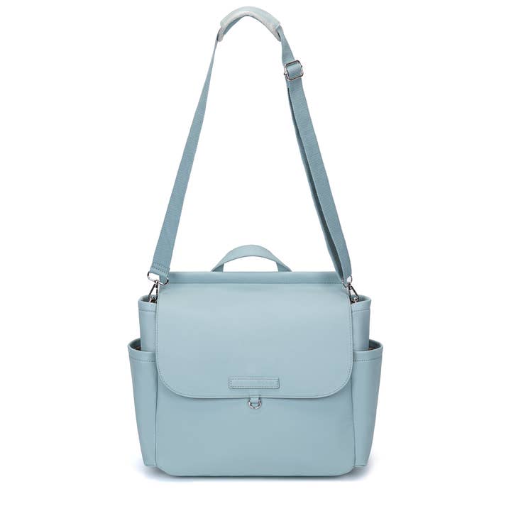 Nenina & Co - Wholesale Diaper Bag - Baby - MIREM By Nenina & Co Dusty Blue Maternal Bag + Gift Changer8