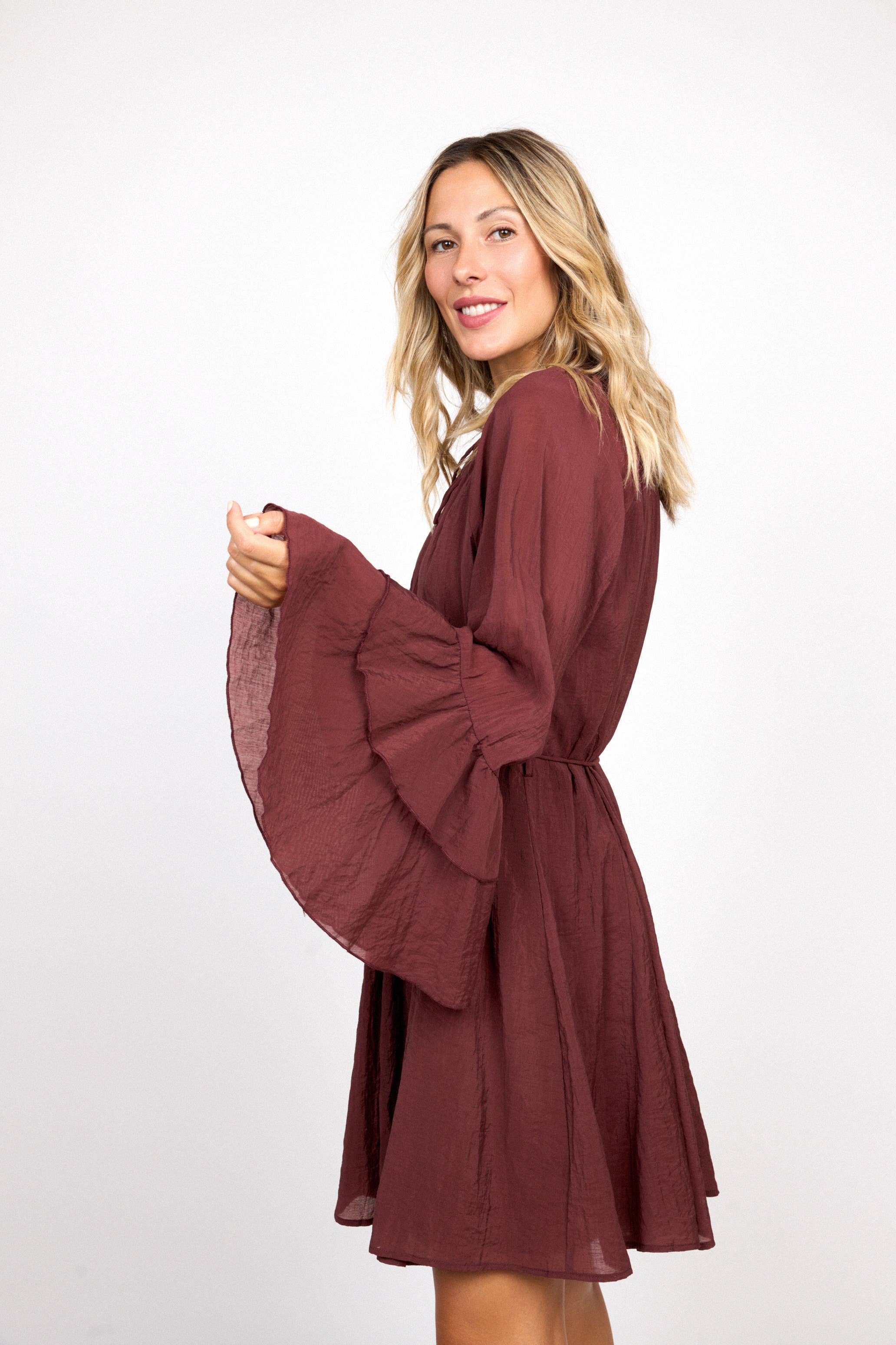 SWEET MAGIC MODA Y COMPLEMENTOS - Wholesale Dress - Women's - DRESS WITH PLEATS1