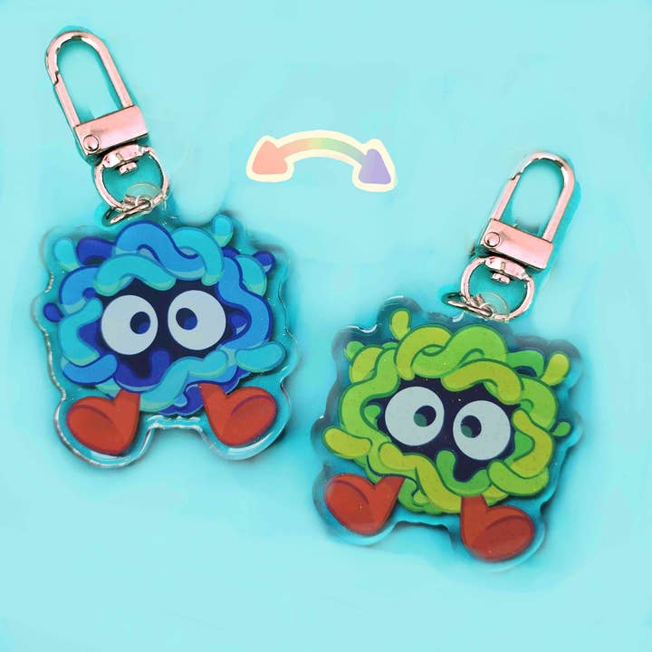 Tangela nøglering for engroshandel hos Dizzy Leopard Shop