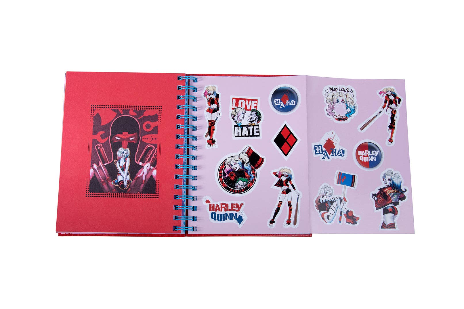 Insight Editions - #1 Pop Culture Publisher - Wholesale Notebook - DC Comics: Harley Quinn Spiral Notebook4