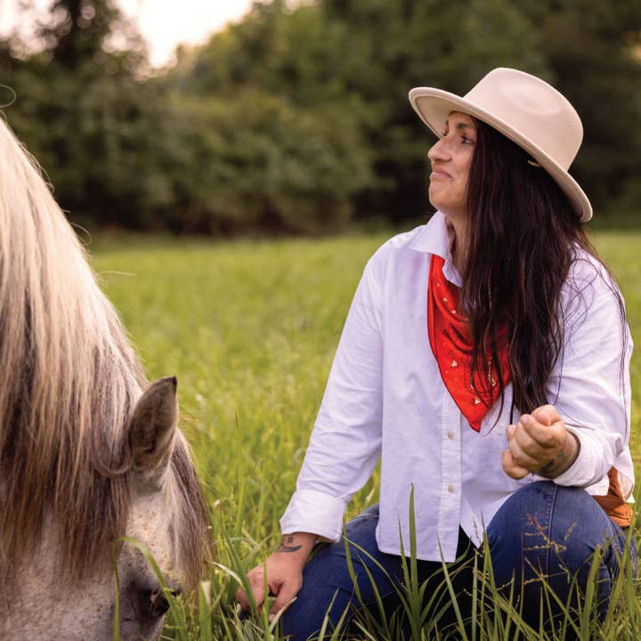 Jenni Earle - Wholesale Scarf - Women's - “Own Your Power” Hand-Illustrated Silk Scarf – 100% Silk7