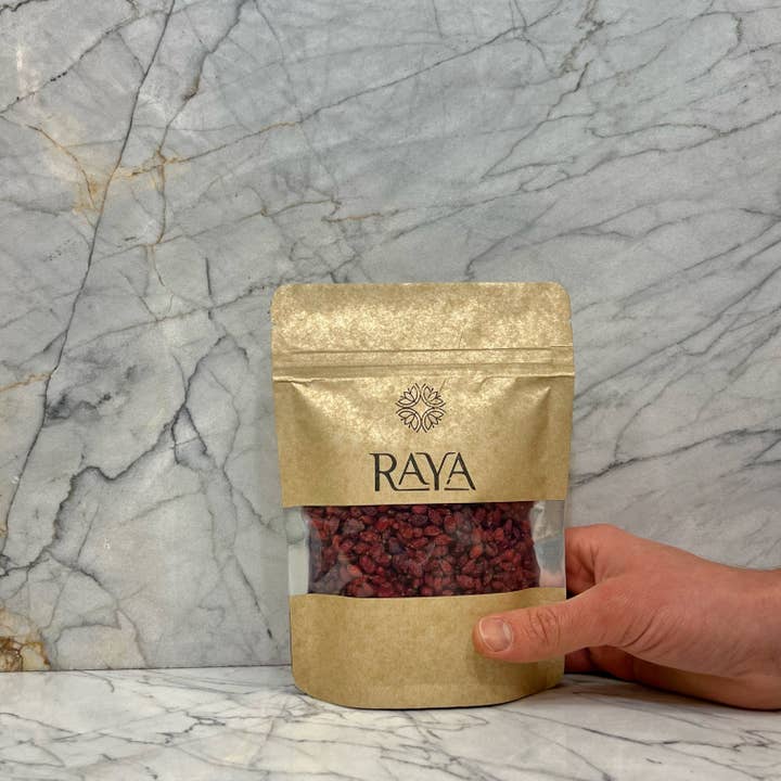 RAYA - Vendita all'ingrosso Spezie essiccate - Bacche di crespino biologiche confezione barberies