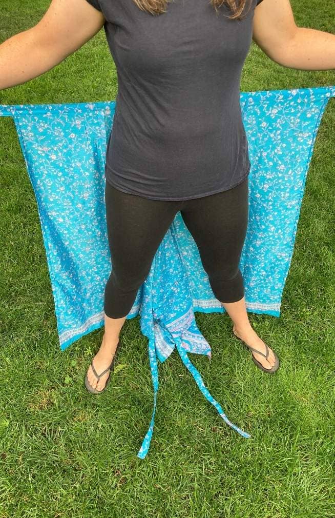 Ganesh Himal Trading - Wholesale Pants - Women's - Recycled Silk Wrap Pant2