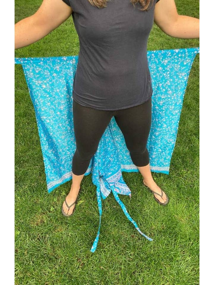 Ganesh Himal Trading - Wholesale Pants - Women's - Recycled Silk Wrap Pant2