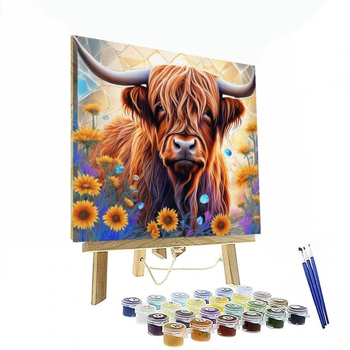 Artistry Rack - Vente Kit de bricolage - Kit de toile Highland Grace à peindre par numéro
