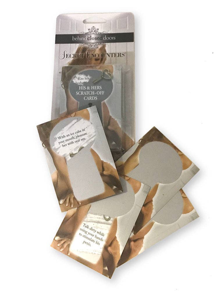Little Genie Productions - Vendita all'ingrosso Sex toy - Dietro le Porte Chiuse - Incontri Segreti Carte Gratta e Vinci2