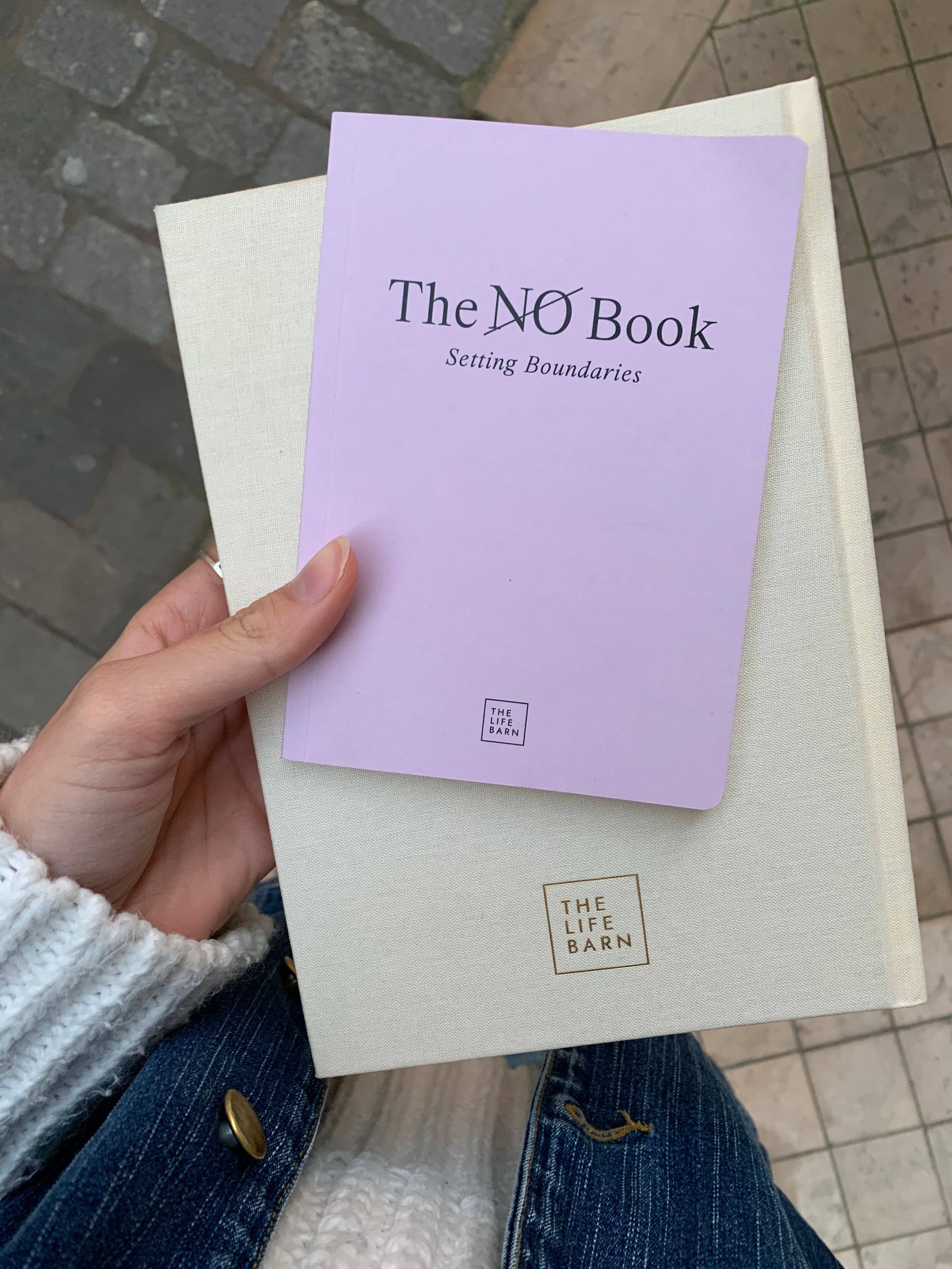 lavender THE LIFE BARN The No Book: Setting Boundaries for wholesale on Faire4