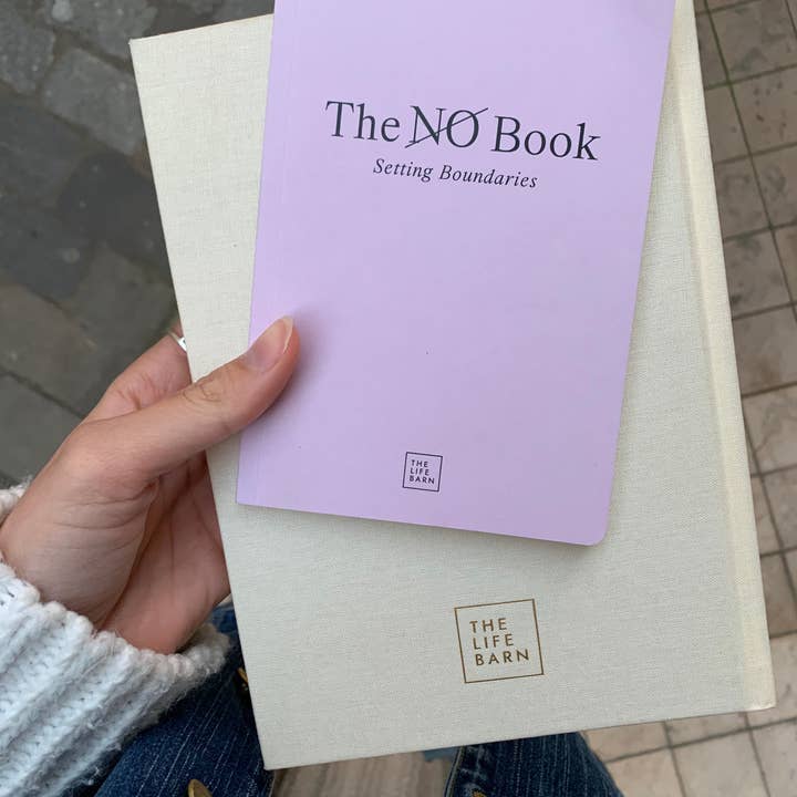 lavender THE LIFE BARN The No Book: Setting Boundaries for wholesale on Faire4