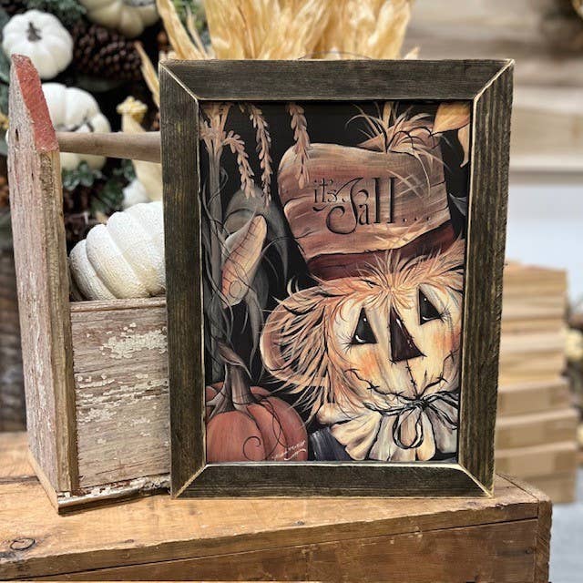 JanMichaels Art & Home - Wholesale Wall Sign - MM301 It's Fall Scarecrow2