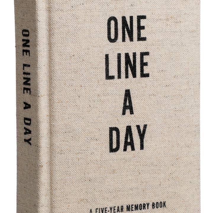 Canvas One Line a Day - A Five-Year Memory Journal (Diary or Journal) for wholesale by Abrams & Chronicle Books