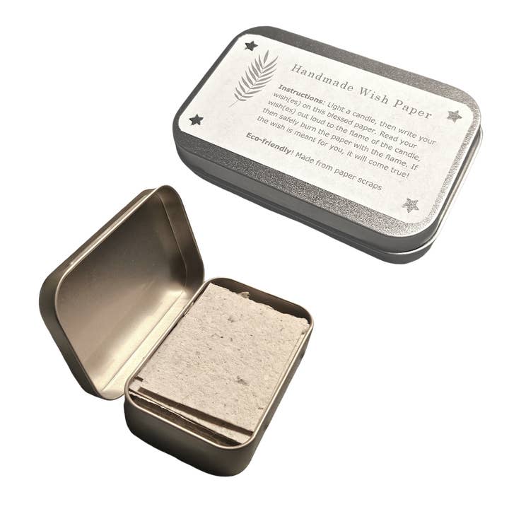 Selenite Studio - Wholesale Meditation Supplies - Wish Paper Tins