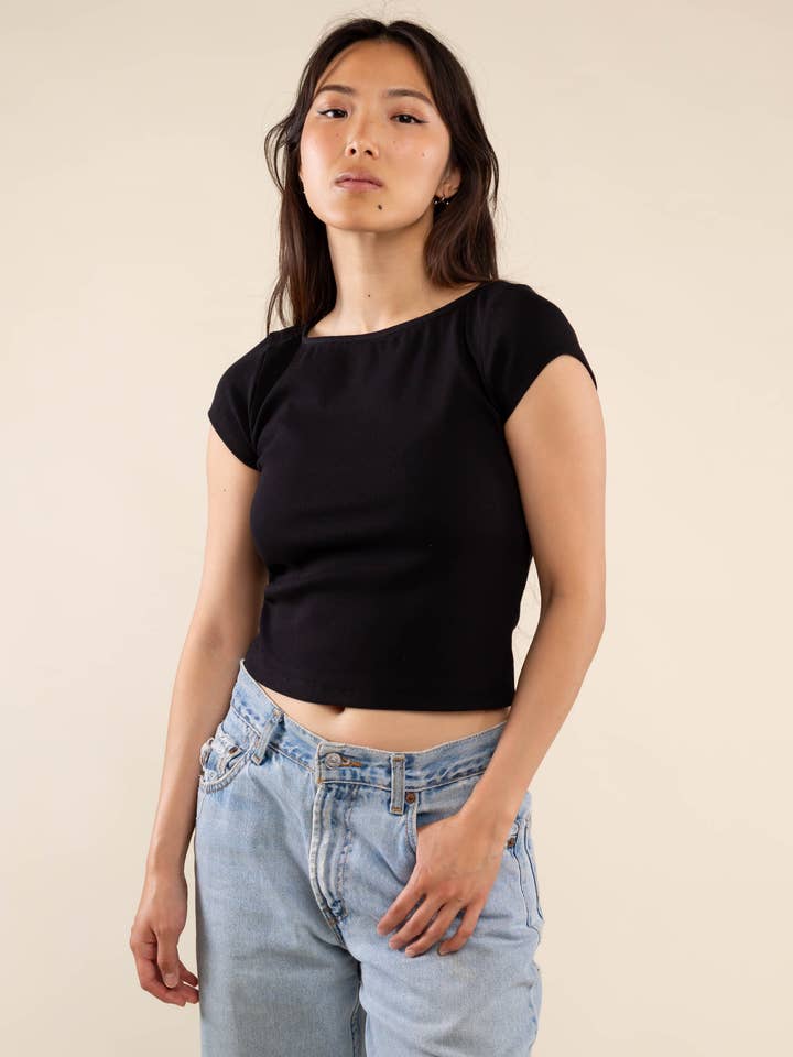 NLT - Vente T-shirt – femme - T-shirt Valencia 2x1 Rib pour bébé1