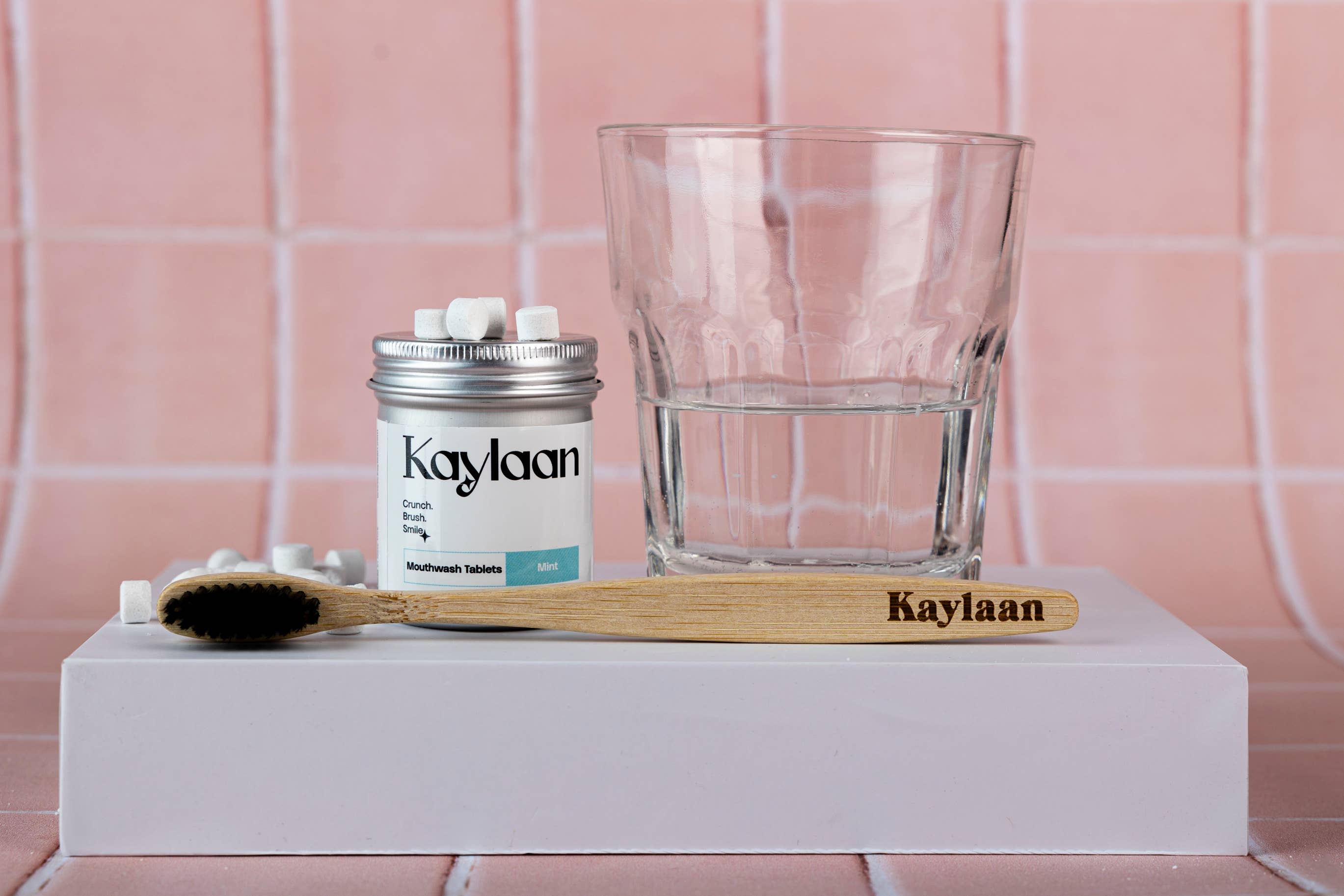 Kaylaan Toothpaste and Mouthwash Tablets - Wholesale Toothbrush - Kaylaan Bamboo Toothbrush – 100% Compostable & Plastic-Free3