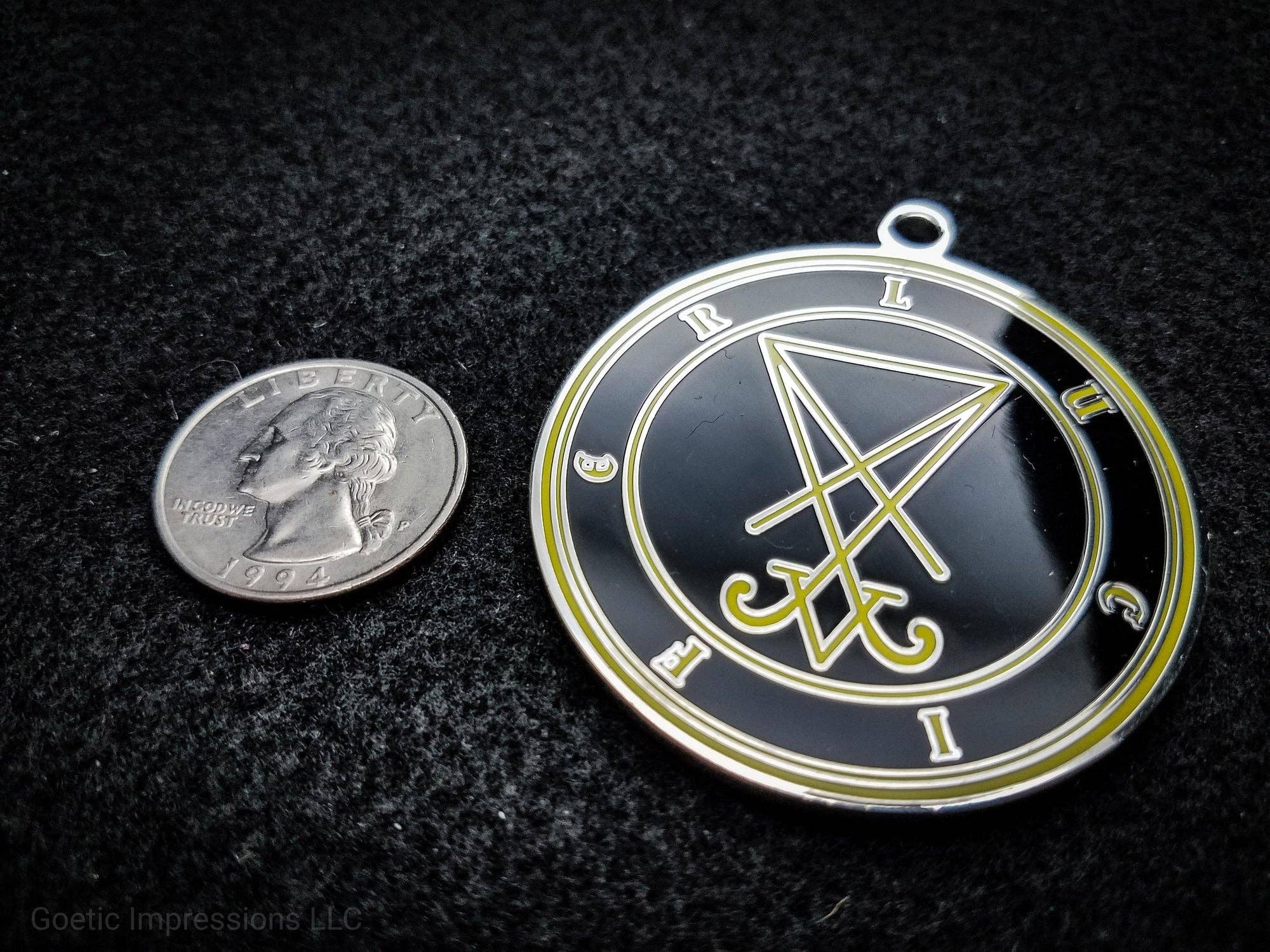 Goetic Impressions - Wholesale Individual Charm/Pendant - Lucifer Sigil Pendant5