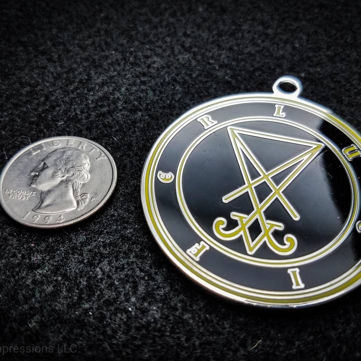 Goetic Impressions - Wholesale Individual Charm/Pendant - Lucifer Sigil Pendant5
