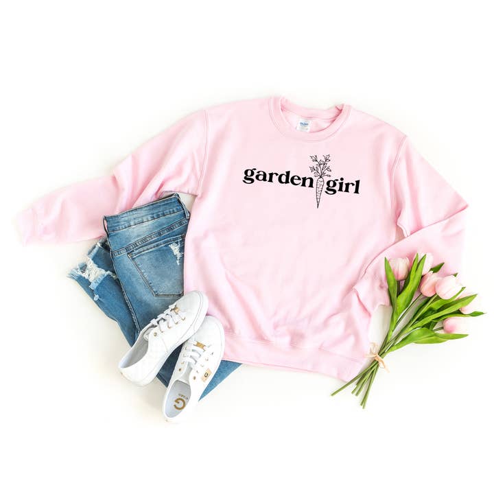 Garden Girl | Plants Garden | Sweatshirt for wholesale by Olive And Ivory Wholesale