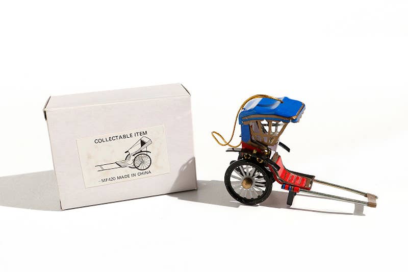die Blechfabrik e.K. – wholesale Decorative tabletop object – Deco rickshaw1