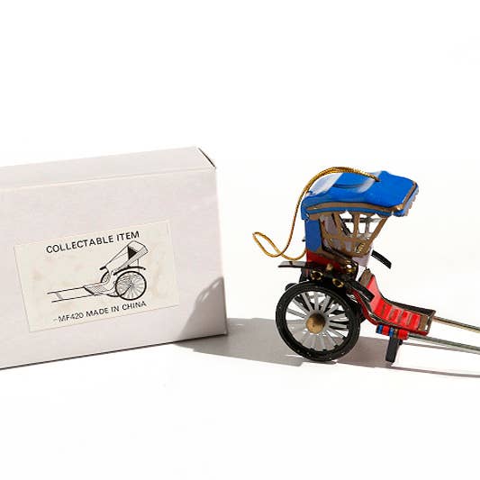 die Blechfabrik e.K. – wholesale Decorative tabletop object – Deco rickshaw1
