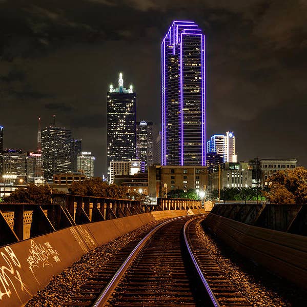 Impressions d'art de Dallas Texas Centre-ville DTD054 pour la vente par Breaking Rules Photography