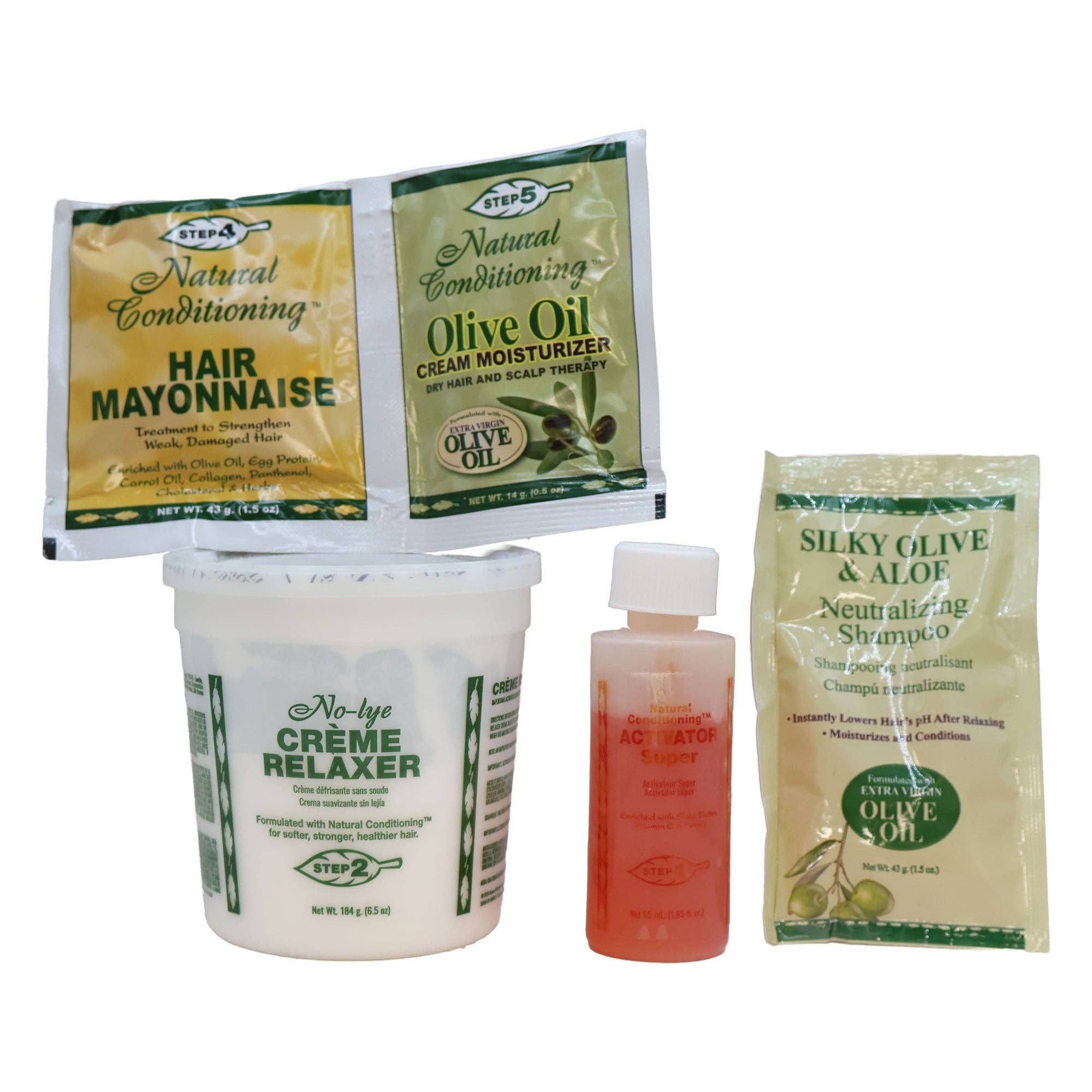 KT Supply - Wholesale Hair Oil - Africa's Organic Olive Oil Relaxer No Lye Super3